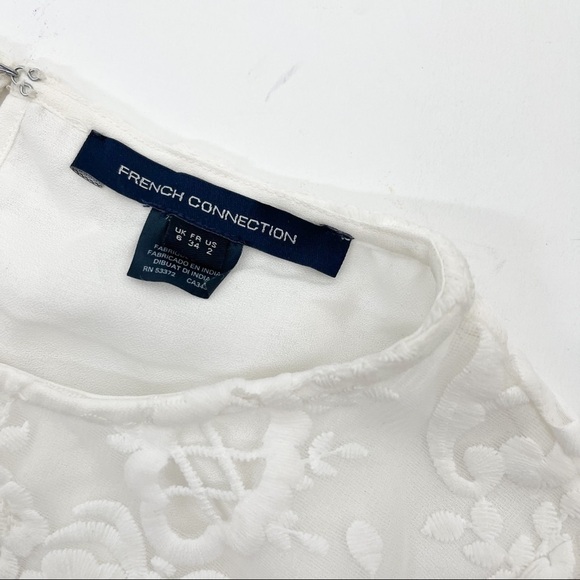 French Connection Nebraska Lace Dress size 2 - Picture 7 of 11